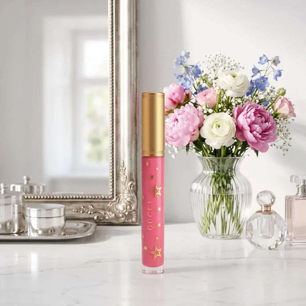 Gucci Gloss à Lèvres Plumping Lip Gloss Bertha Pink 219 Full Size